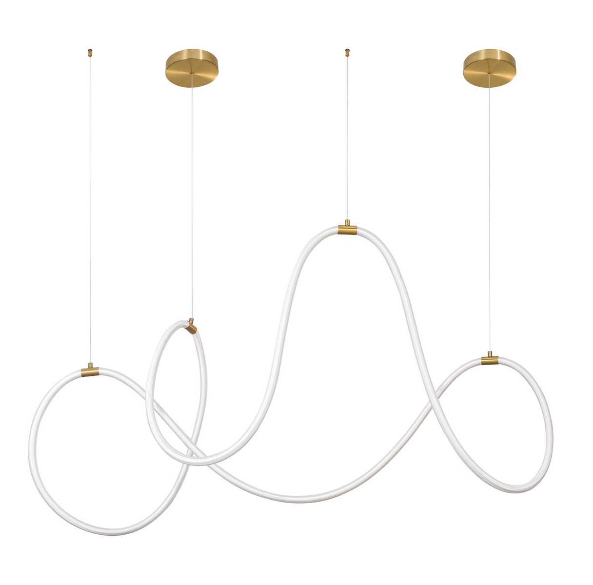 Luces Exclusivas DEAN Wisząca LED 57W 3189lm 3000K Ściemnialna złoty LE41385