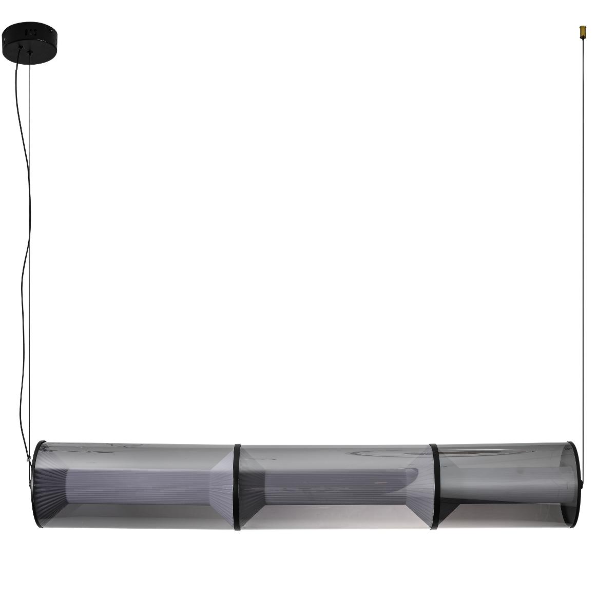 Light Prestige Lampa wisząca Aeris 3 linia dymna LED CCT LP-2137/3L SM