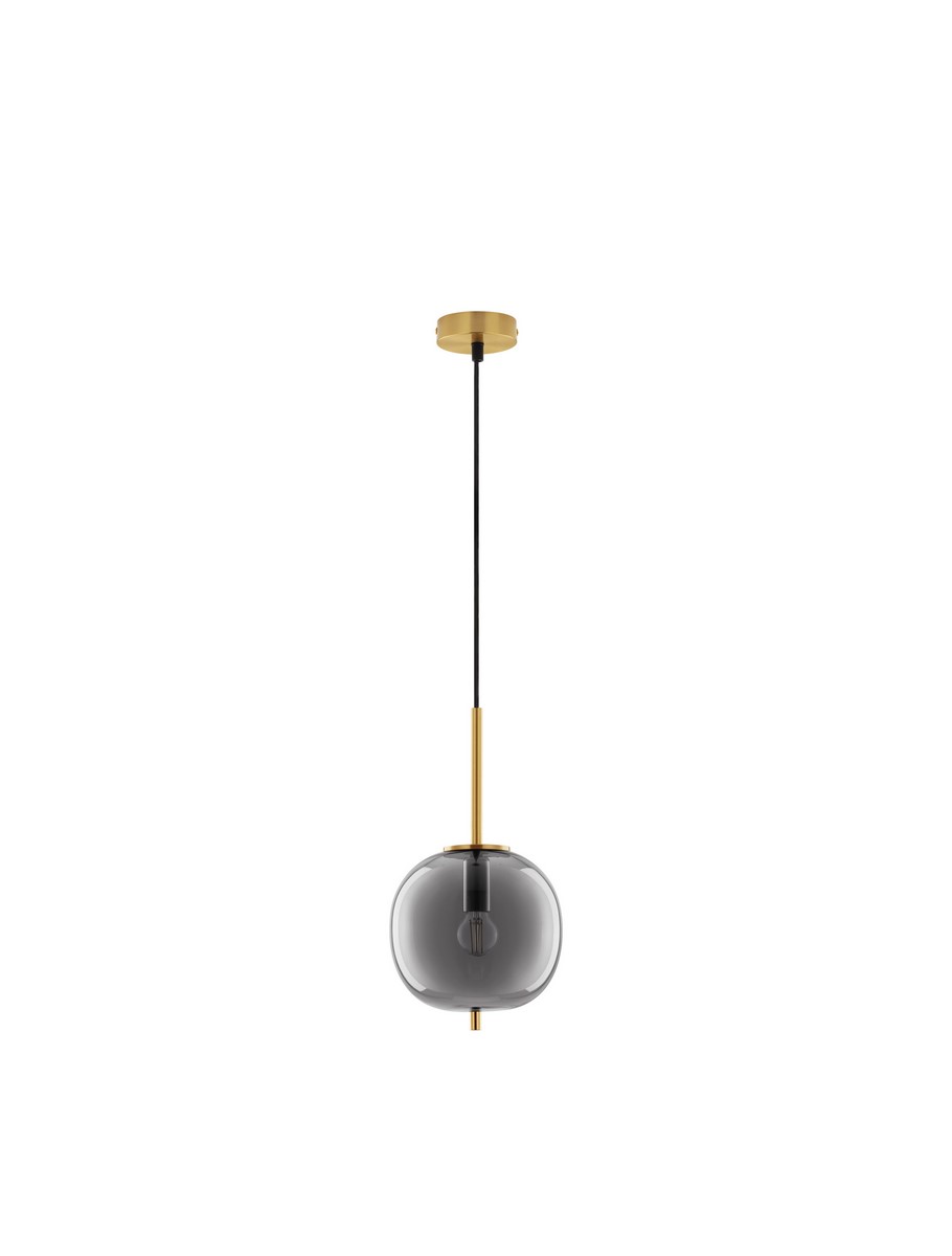 Luces Exclusivas PILAR Wisząca Nowoczesna złoty i odcienie złota 1xE27 max 12W LE43664