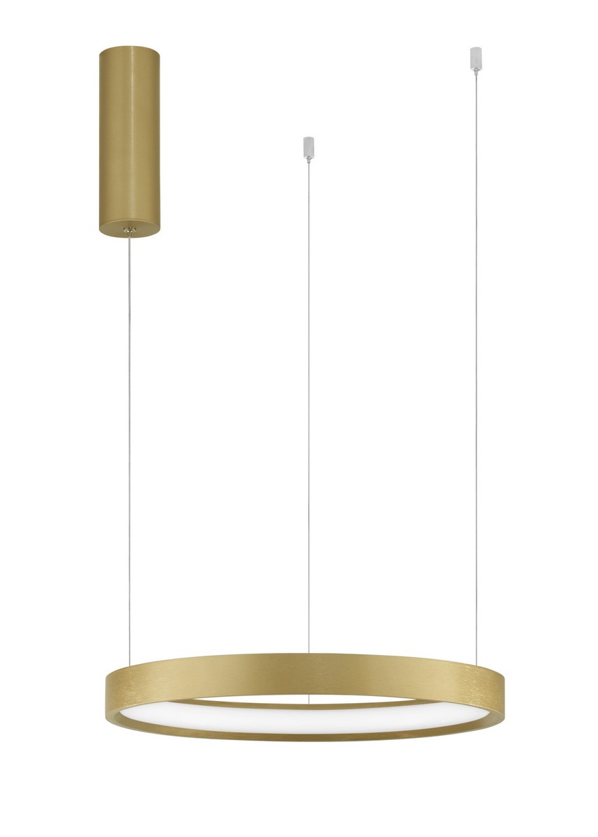 Luces Exclusivas ZACAPU Wisząca Nowoczesna złoty i odcienie złota 1xLED max 30W 3000K LE42789