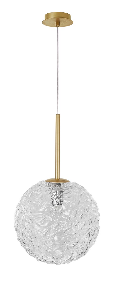 Luces Exclusivas PASTO Wisząca 1xE27 LED złoty mosiądz LE41738