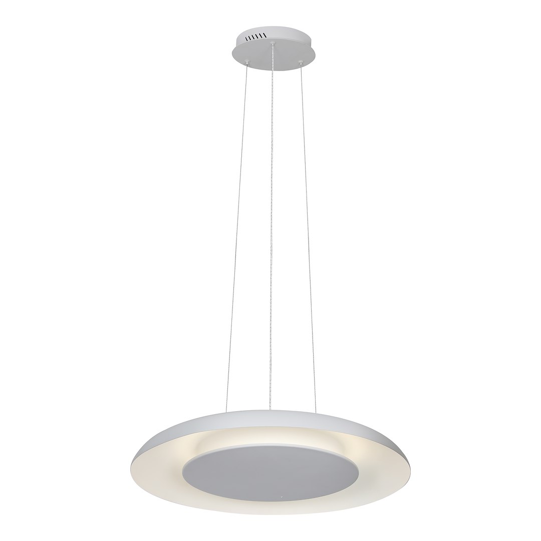 Milagro Lampa wisząca Piattino Biały 30W LED 3000K-4000k-6000K ML1813