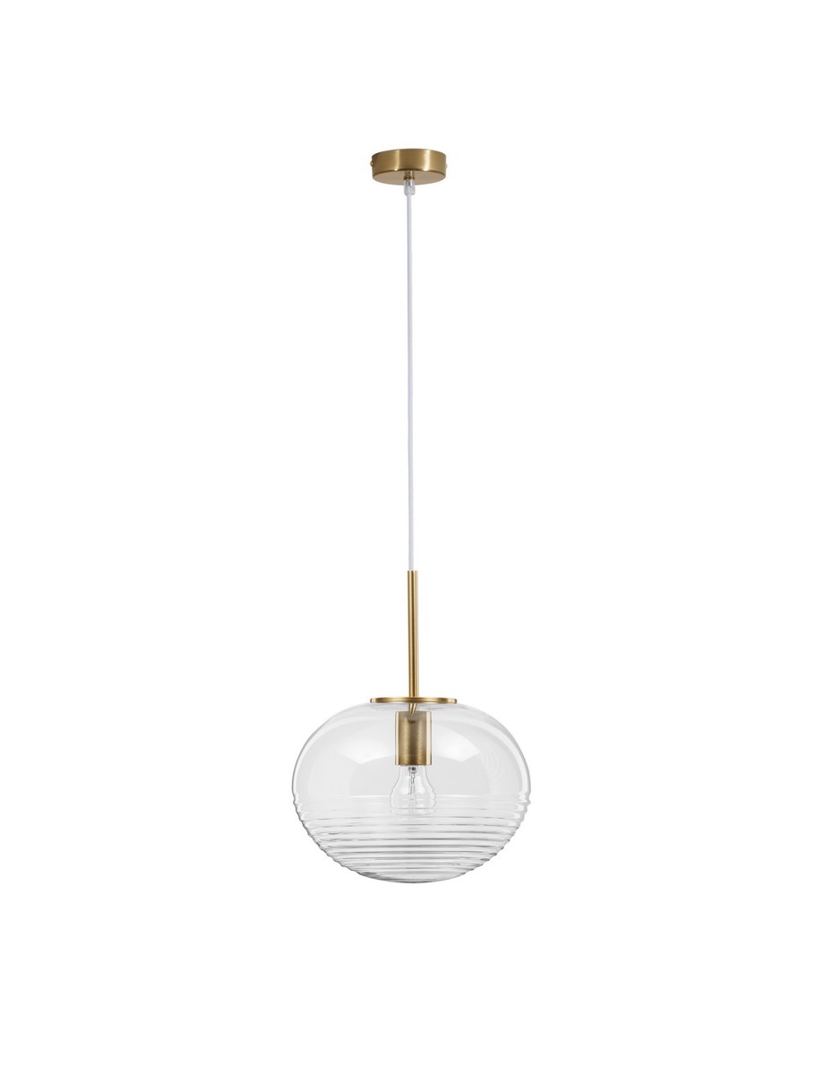 Luces Exclusivas HAINA Wisząca Nowoczesna złoty i odcienie złota 1xΕ27 max 12W LE42645