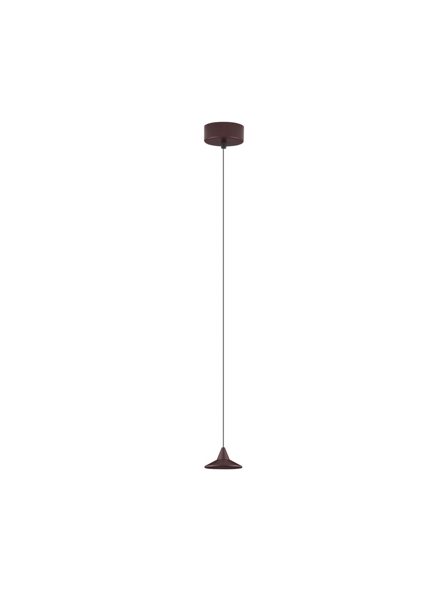 Luces Exclusivas ACULA Wisząca Nowoczesna brązowy i odcienie brązu 1xLED max 6W 3000K LE43493