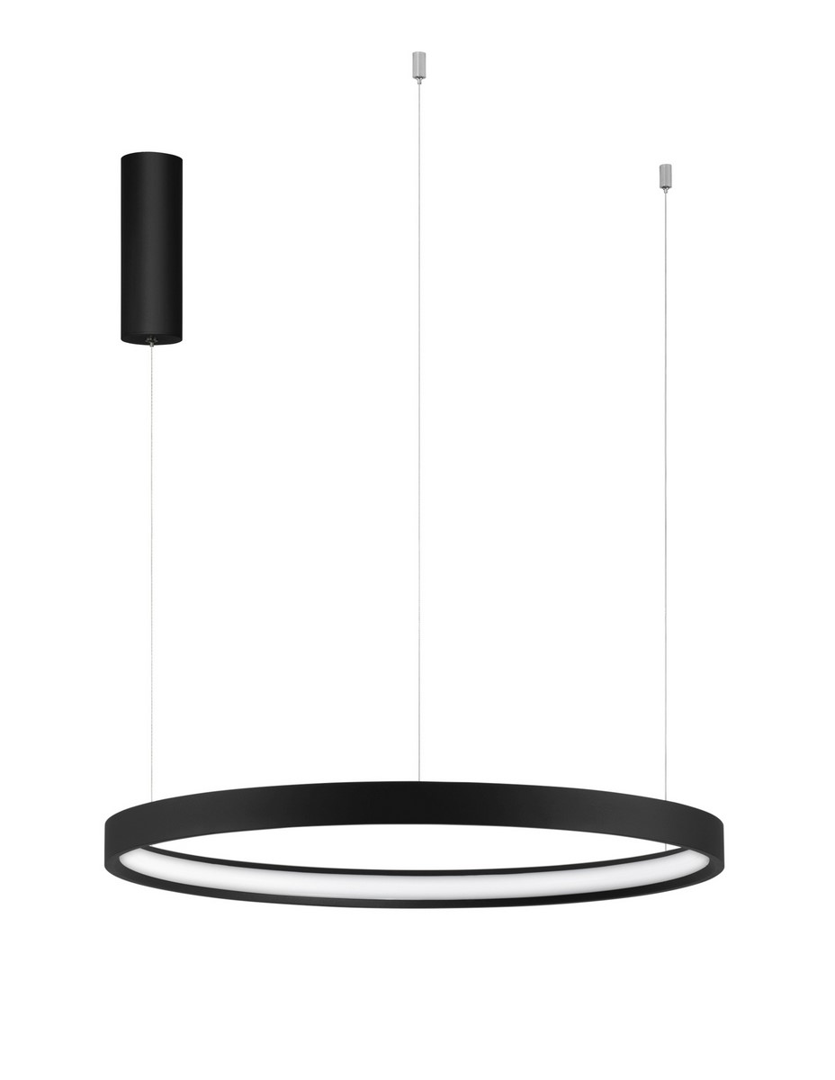 Luces Exclusivas ZACAPU Wisząca Nowoczesna czarny 1xLED max 42W 3000K LE42794