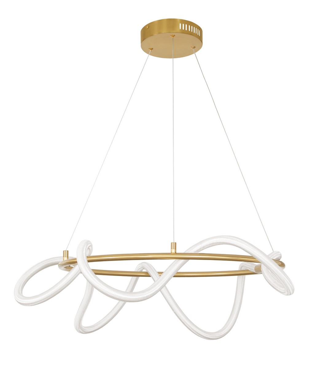 Luces Exclusivas DEAN Wisząca LED 34W 2271lm 3000K Ściemnialna złoty LE41386