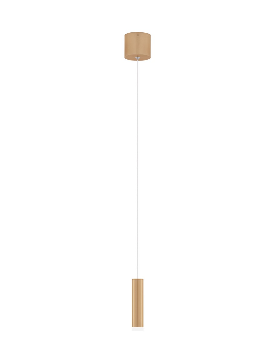 Luces Exclusivas ACATLAN Wisząca Nowoczesna złoty i odcienie złota 1xLED max 5W 3000K LE61643