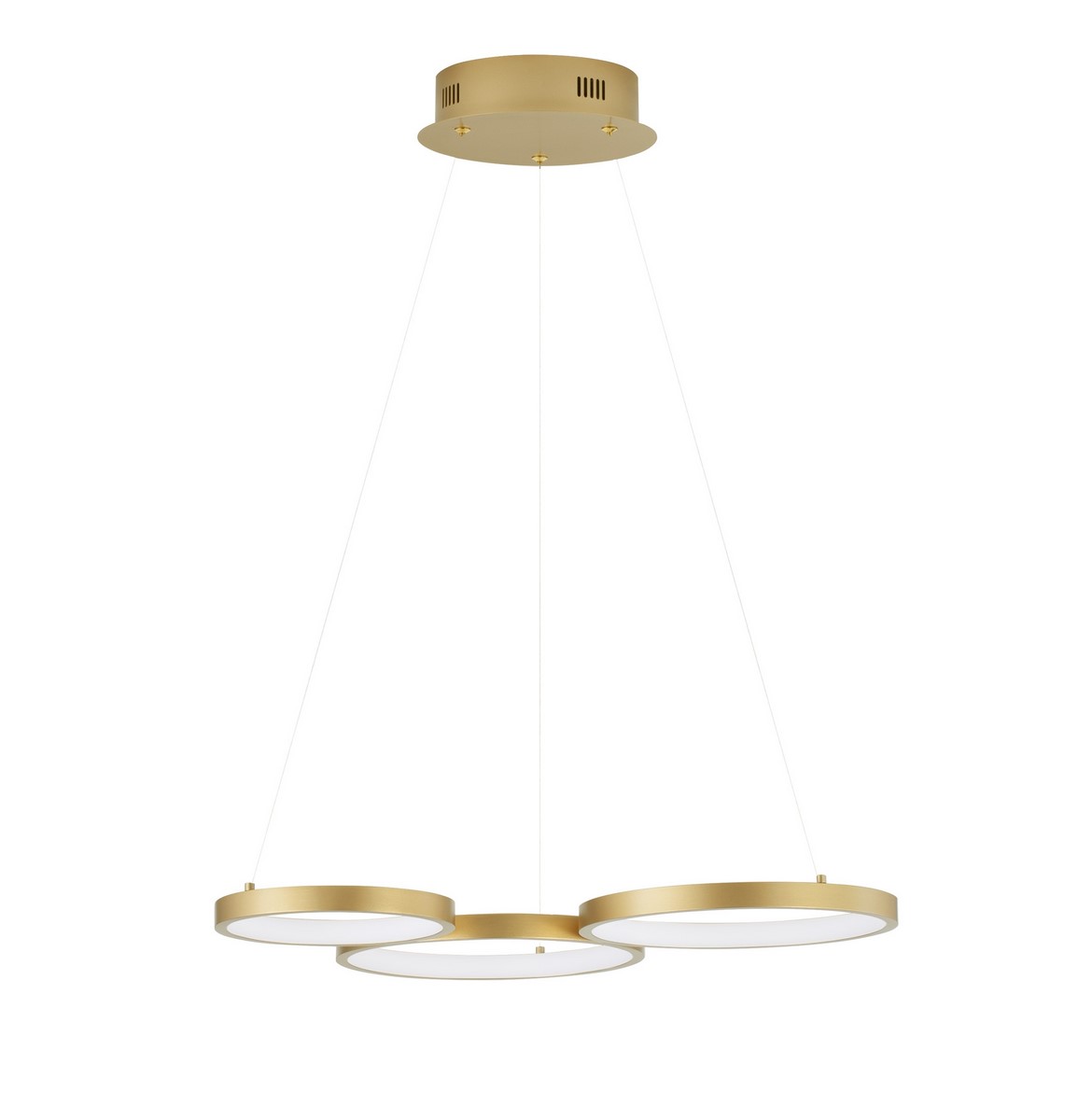 Luces Exclusivas GARCIA Wisząca Nowoczesna złoty i odcienie złota 1xLED max 28W 3000K LE42826