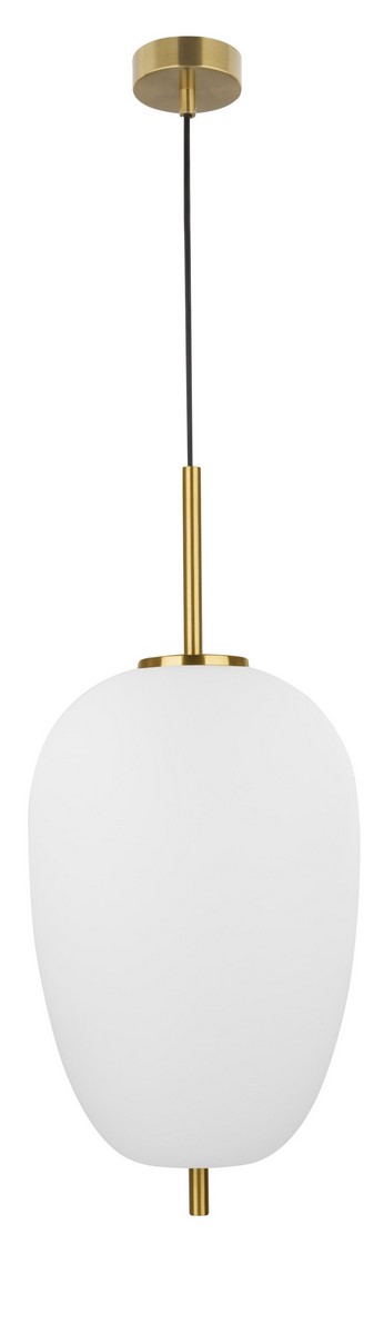 Luces Exclusivas PILAR Wisząca 1xE27 LED biały/antyczny mosiądz LE41756