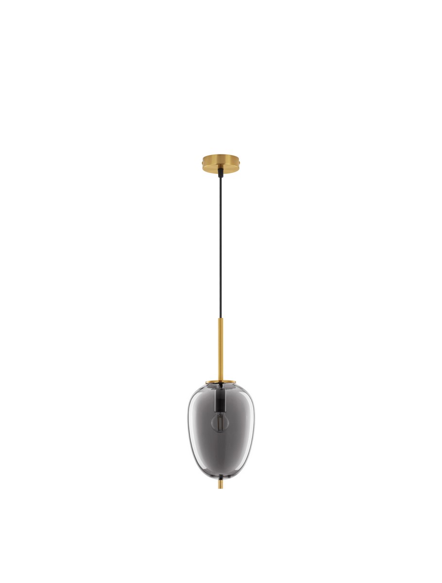 Luces Exclusivas PILAR Wisząca Nowoczesna złoty i odcienie złota 1xE27 max 12W LE43666