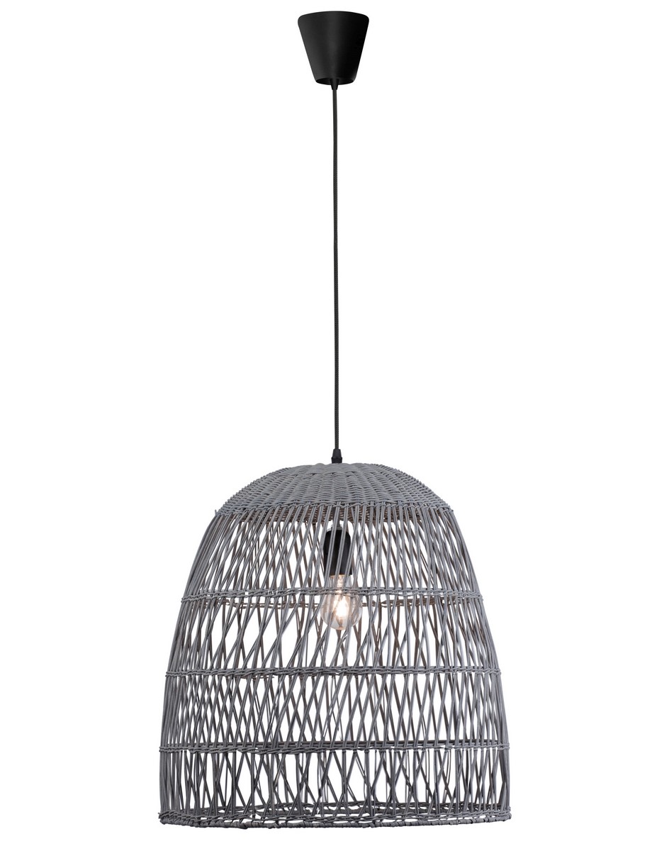 Luces Exclusivas PERICO Wisząca 1xE27 LED szary LE42143
