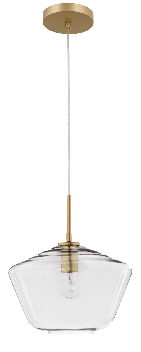 Luces Exclusivas TULUA Wisząca 1xE27 LED złoty/transparentny LE41794