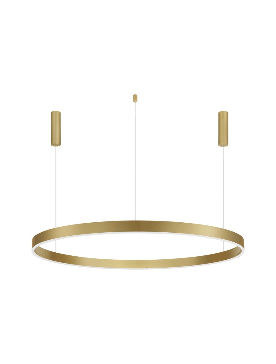 Luces Exclusivas JACA Wisząca Nowoczesna złoty i odcienie złota 1xLED max 72W 3000K LE43508