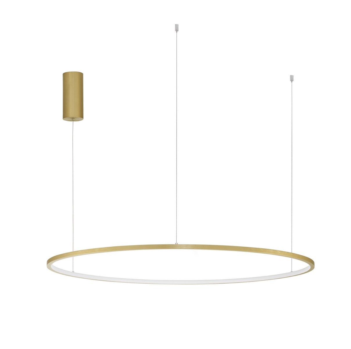 Luces Exclusivas TOLUCA Wisząca Nowoczesna złoty i odcienie złota 1xLED max 58W 3000K LE42779
