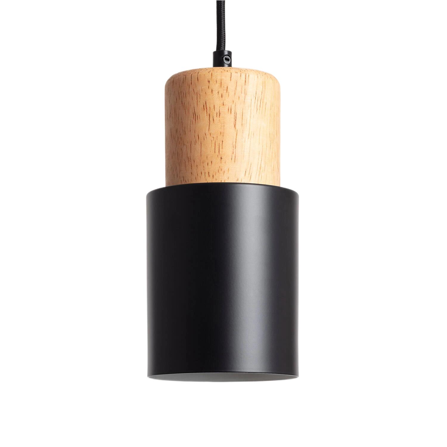 Abruzzo Lampa wisząca nowoczesna skandynawska E27 czarna Vita ABR-ZE27-VITA-C