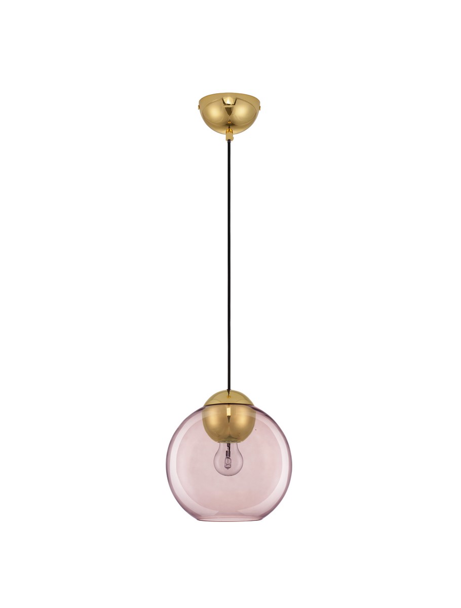 Luces Exclusivas BALMI Wisząca Nowoczesna złoty i odcienie złota 1xE27 max 12W LE43410