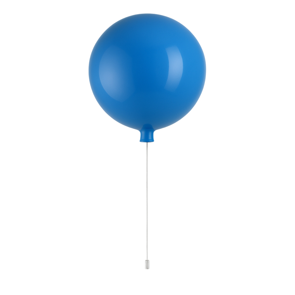 Abigali Lampa wisząca Baloon E27 do pokoju dziecięcego 20cm niebieski