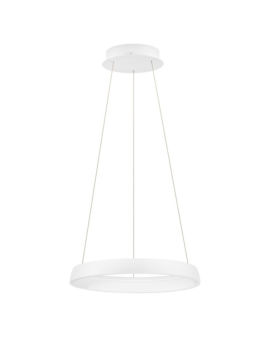 Luces Exclusivas AYLLON Lampa Wisząca LED 48W 1841lm 2700-4000K aluminium/silikon biały LE45896