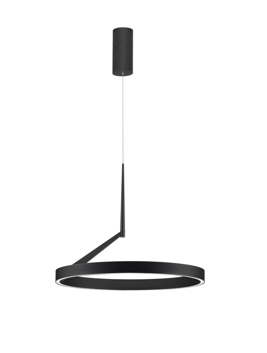 Luces Exclusivas GORAFE Lampa Wisząca LED 59W 2663lm 2700-4000K metal/aluminium/silikon czarny LE46051