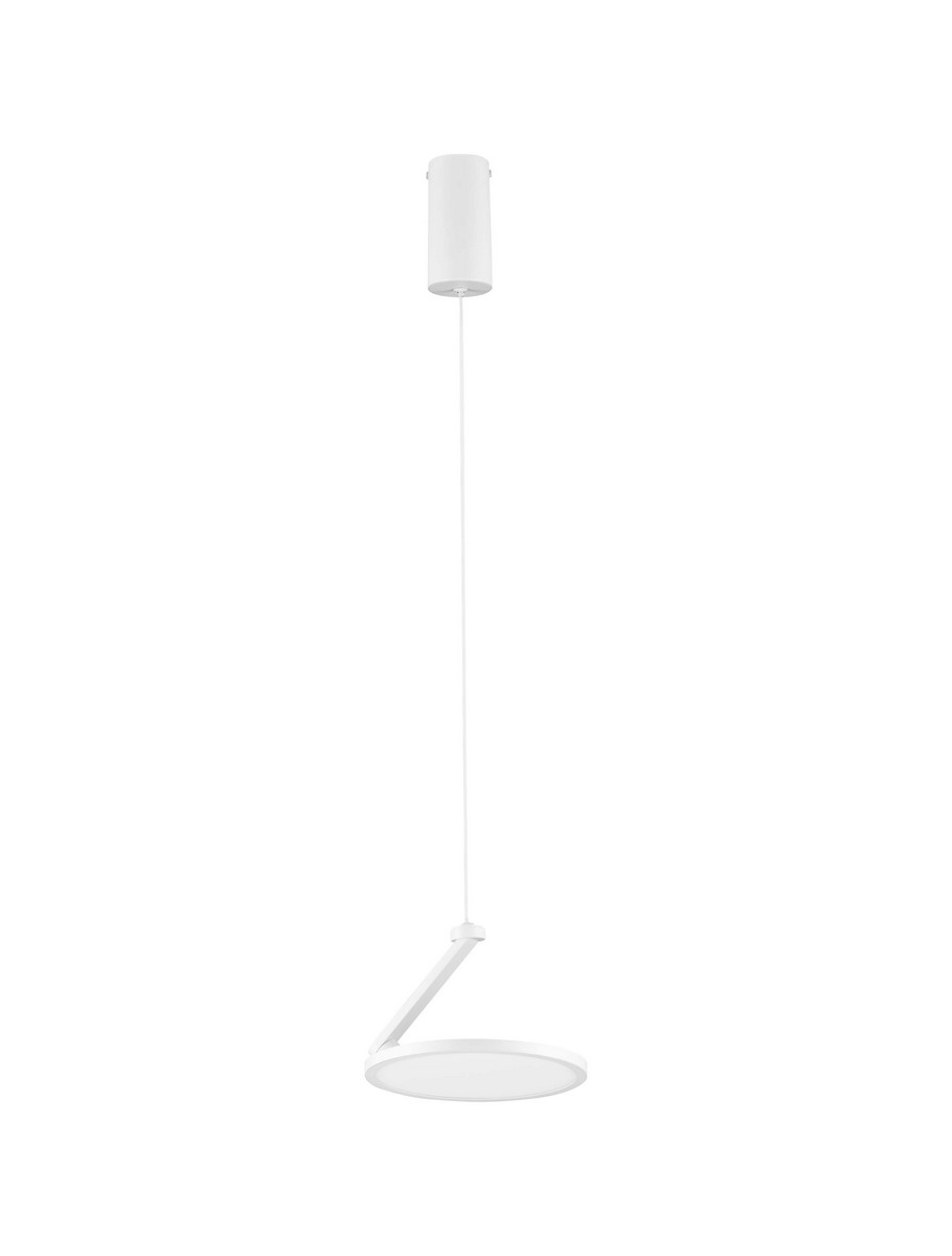 Luces Exclusivas SORATA Lampa Wisząca LED 14W 1085lm 3000K aluminium biały LE44751