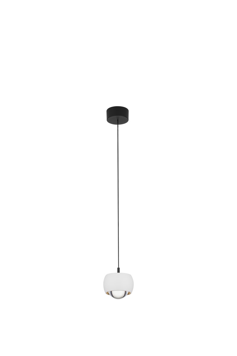 Luces Exclusivas LIMA Lampa Wisząca LED 13W 922lm 3000K aluminium/akryl biały LE44279