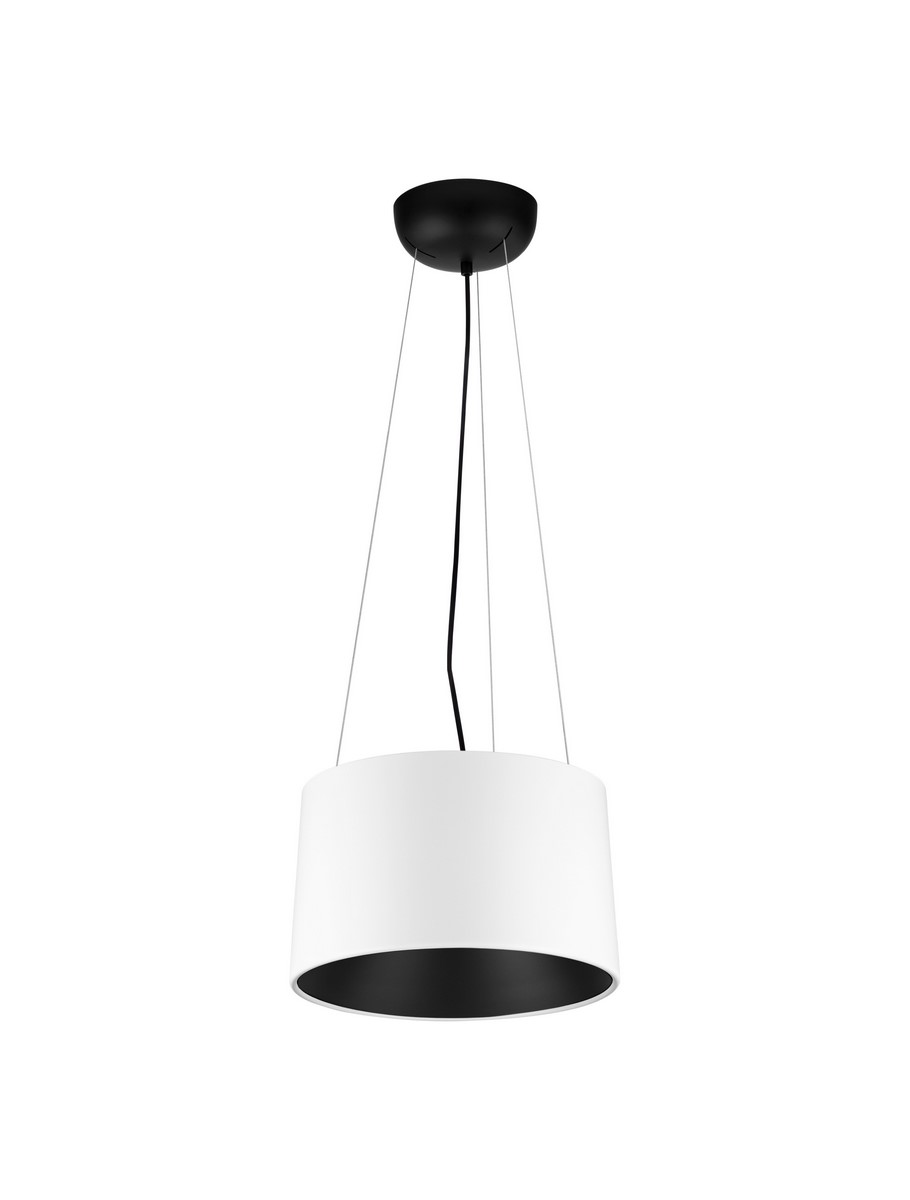Luces Exclusivas CAMPANERO Lampa Wisząca LED 24W 1268lm 3000K aluminium/stal biały LE44807
