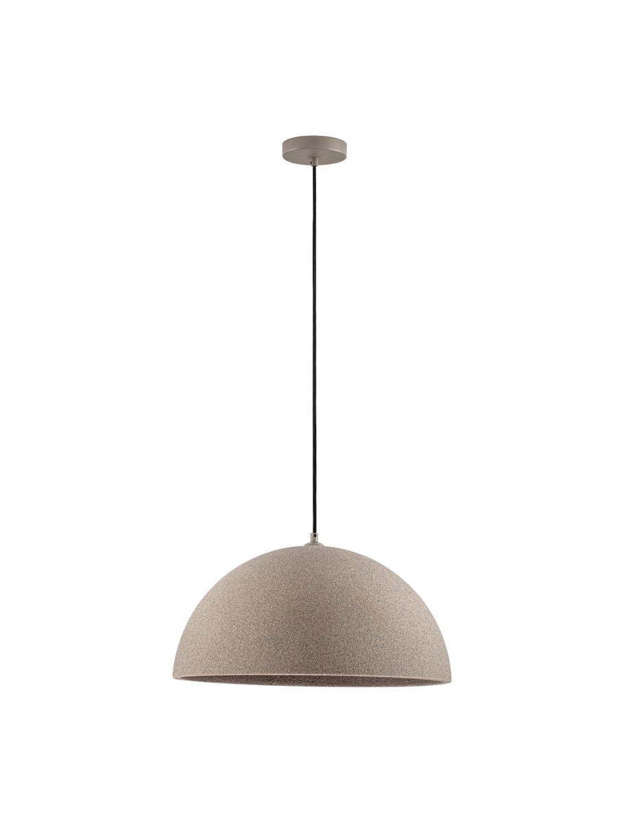 Luces Exclusivas NAVIRTA Lampa Wisząca ø 50cm E27 poliuretan/żywica brązowy i odcienie brązu LE45342