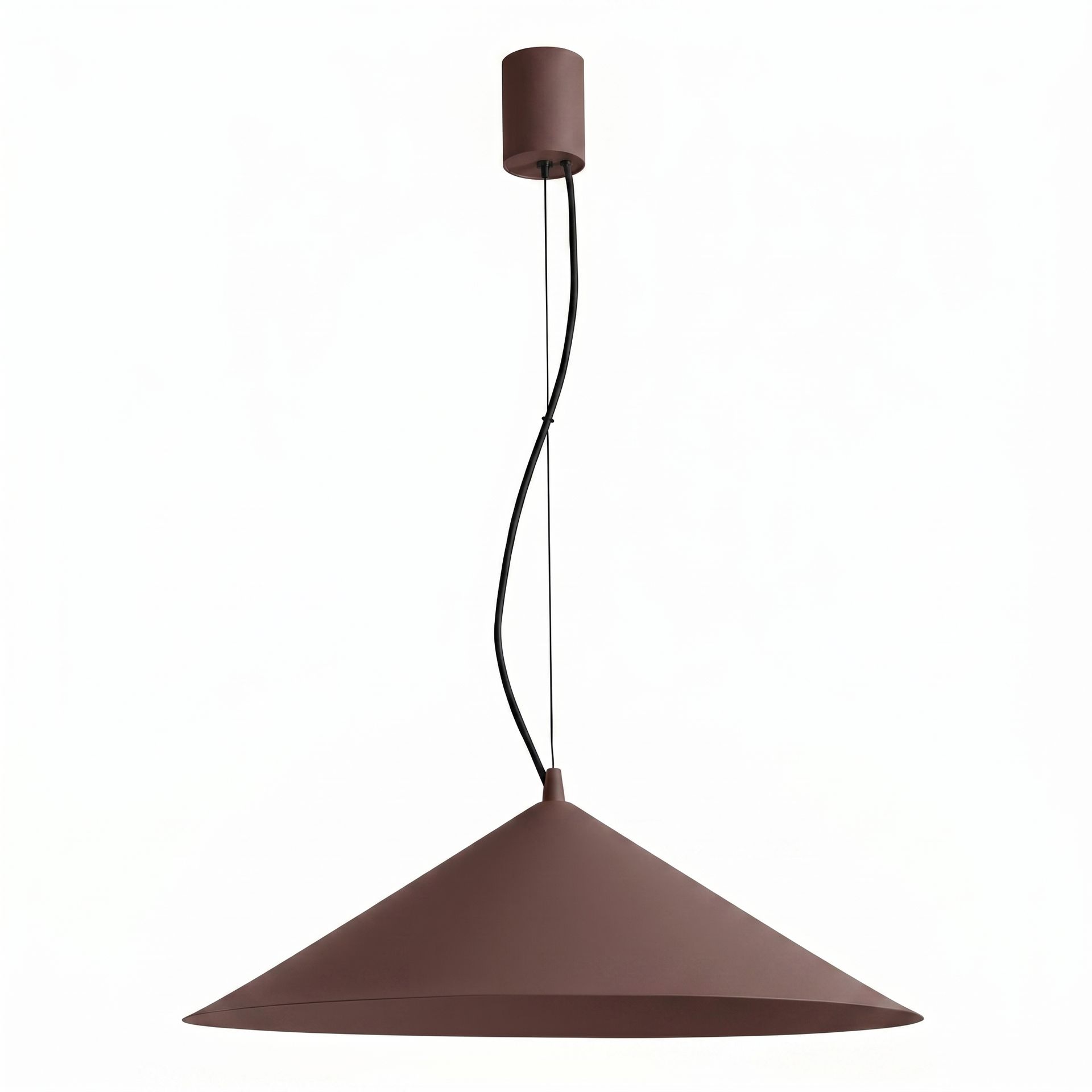 Thoro Lampa wisząca FINT brązowa LED 4000K TH.960