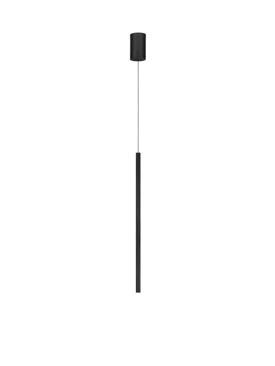Luces Exclusivas MONTERZO Lampa Wisząca LED 4W 100lm 2700-3000-4000K aluminium czarny LE46117