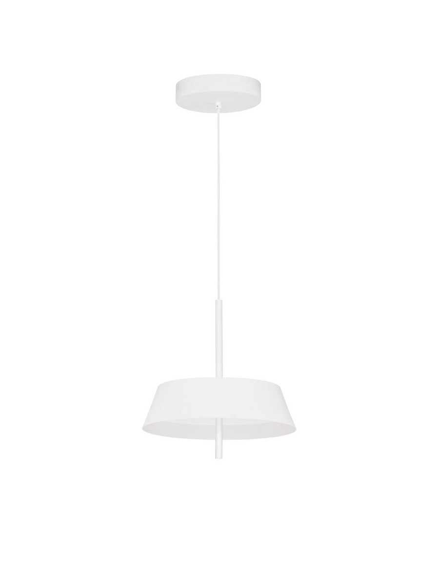 Luces Exclusivas AGUILA Lampa Wisząca LED 24W 1442lm 3000K stal/aluminium/akryl biały LE45709