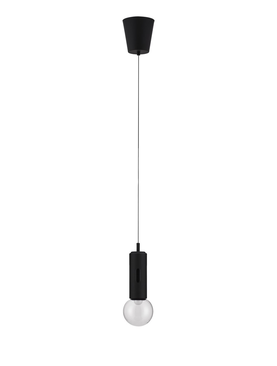 Luces Exclusivas BARBARA Lampa Wisząca ø 13cm LED 11W 763lm 3000K aluminium czarny LE44549
