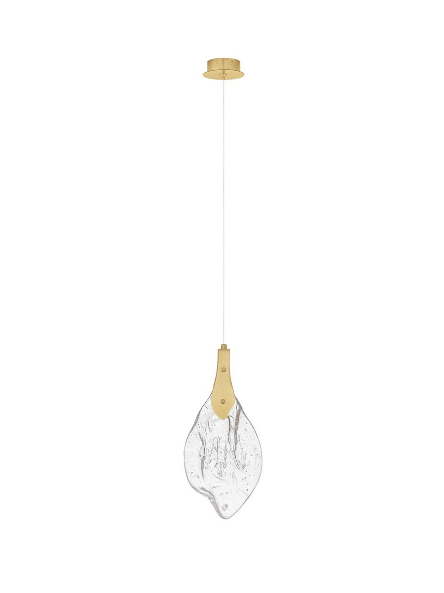 Luces Exclusivas ADEJE Lampa Wisząca LED 3W 44lm 3000K stal/szkło złoty i odcienie złota LE45700