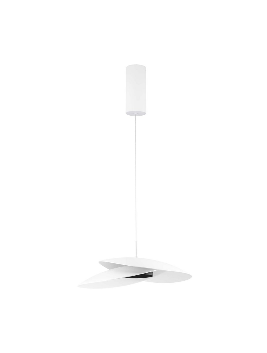 Luces Exclusivas YACUIBA Lampa Wisząca LED 22W 625lm 3000K aluminium biały LE44739