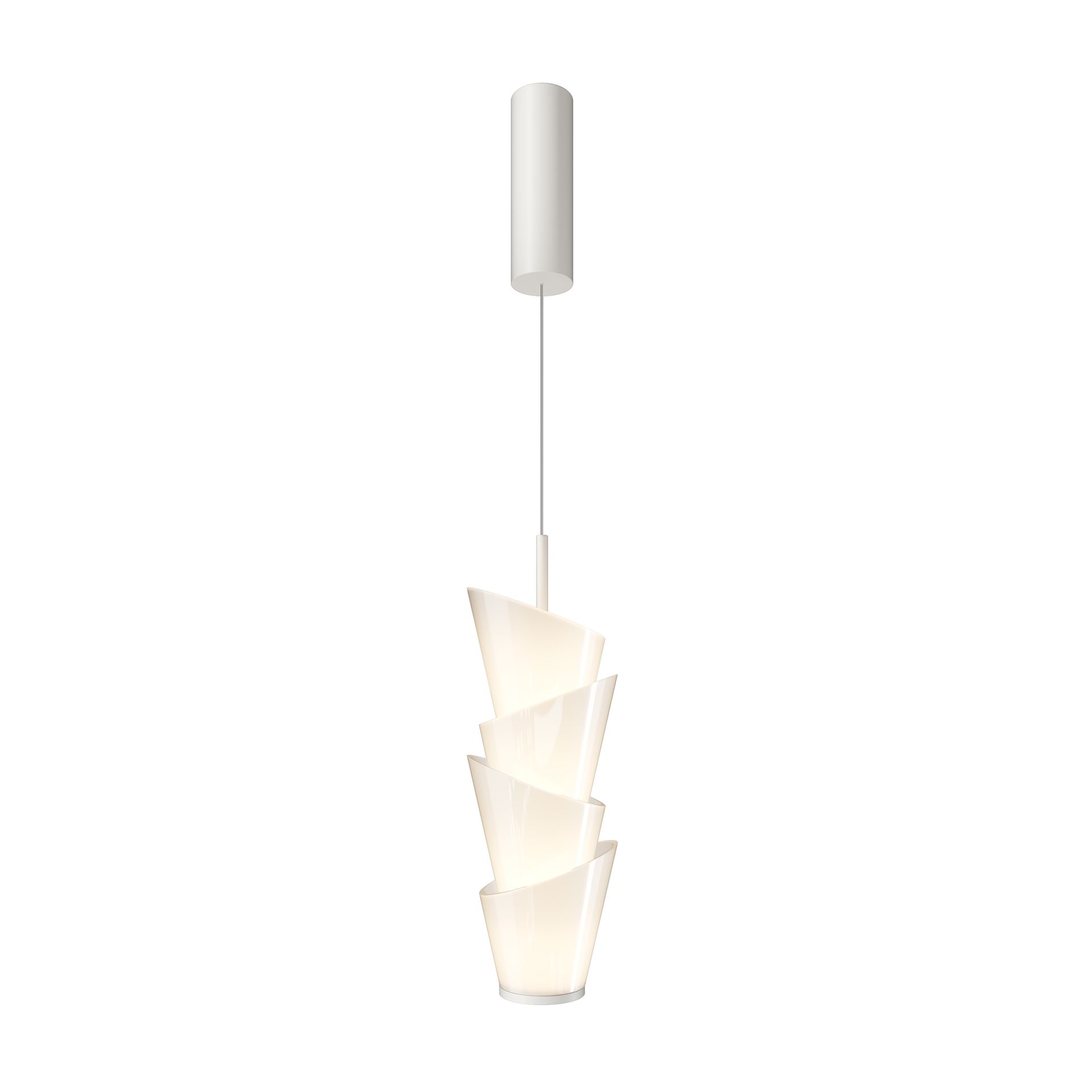 Maytoni Seoul Lampa wisząca LED 2000lm 3000K Biały MOD374PL-L28W3K