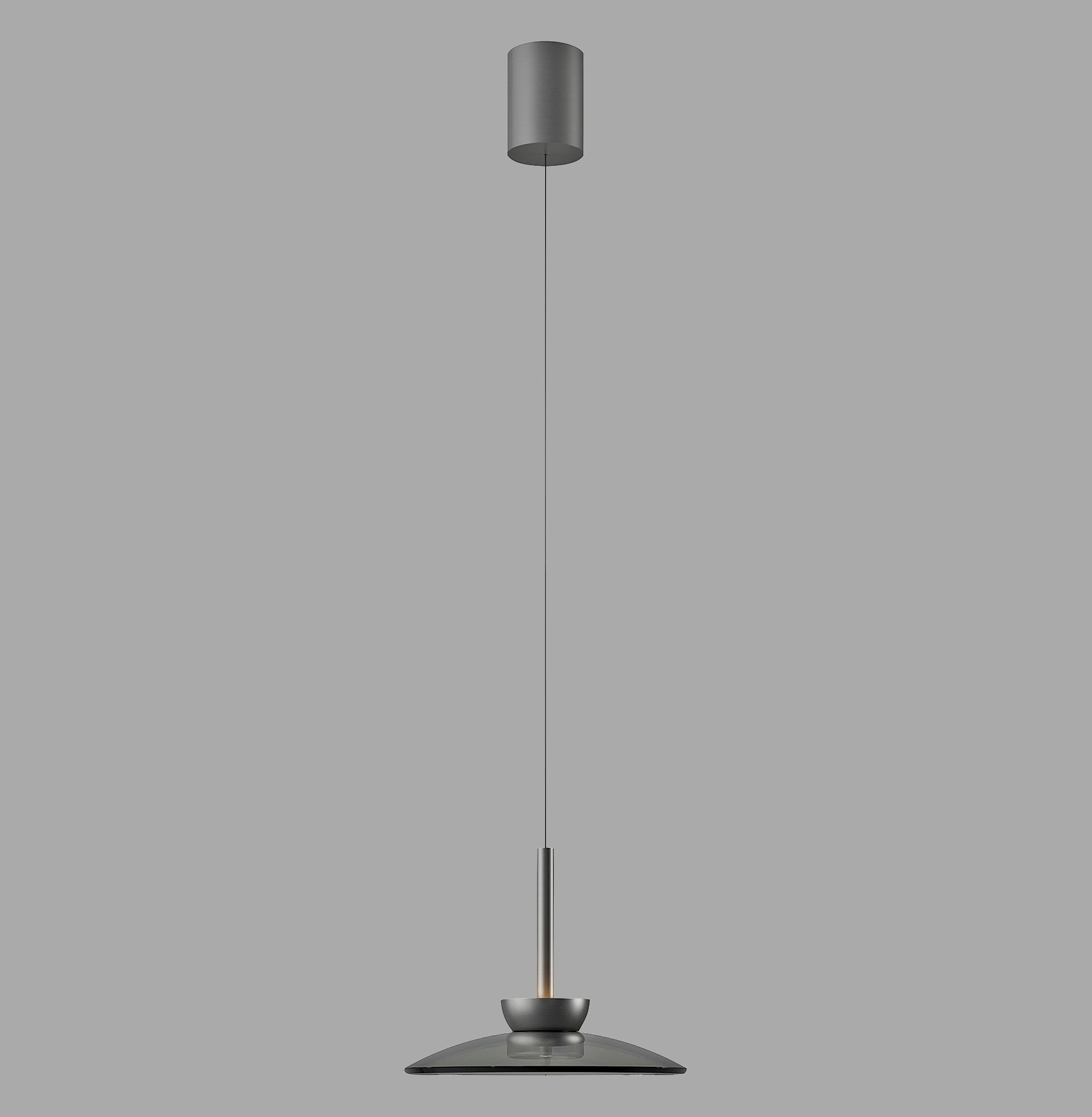 Paul Neuhaus Pure Moon Lampa Wisząca Szara 2191-15