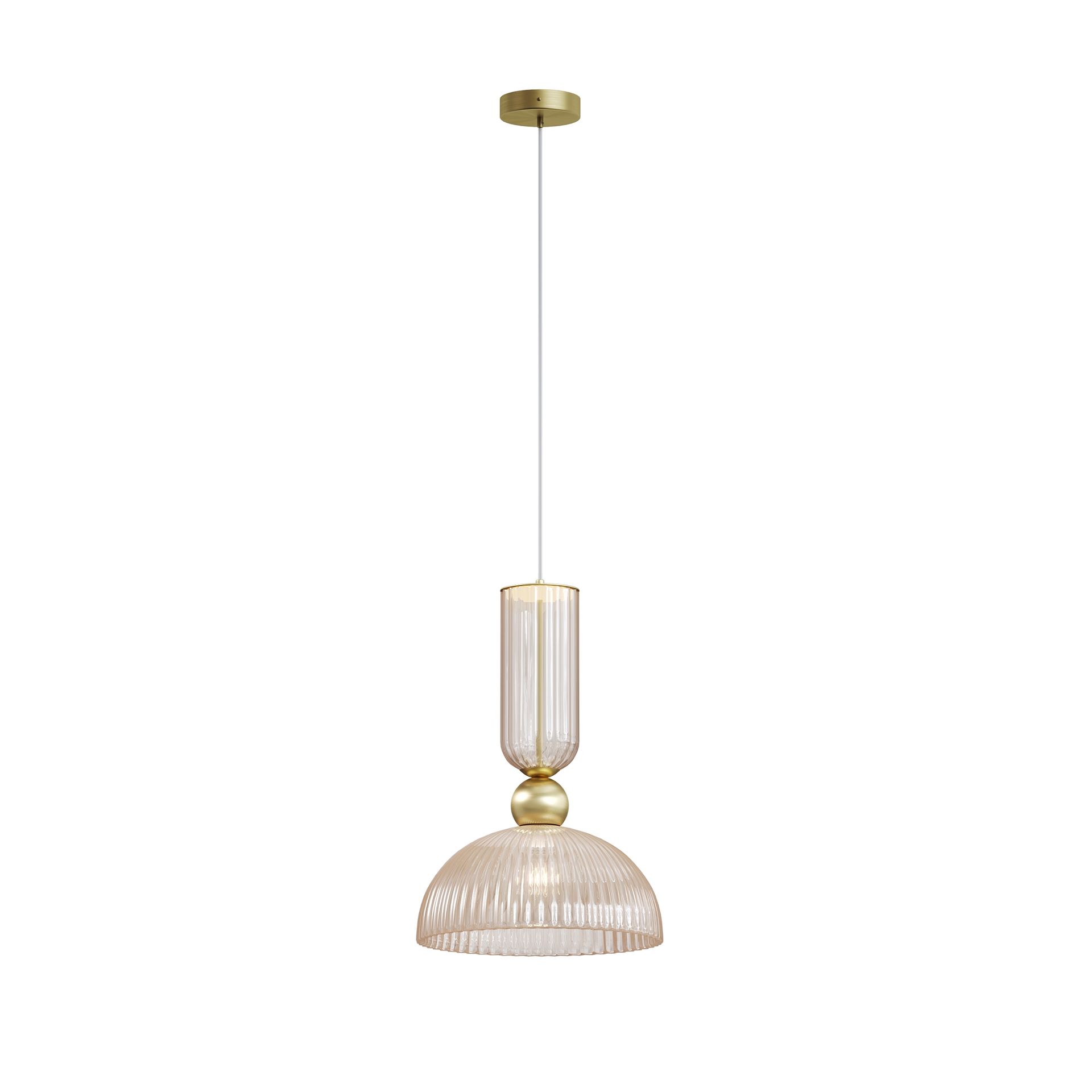 Maytoni Antic Lampa wisząca 1xE27, LED 510lm 2700K Złoty MOD302PL-01CG1