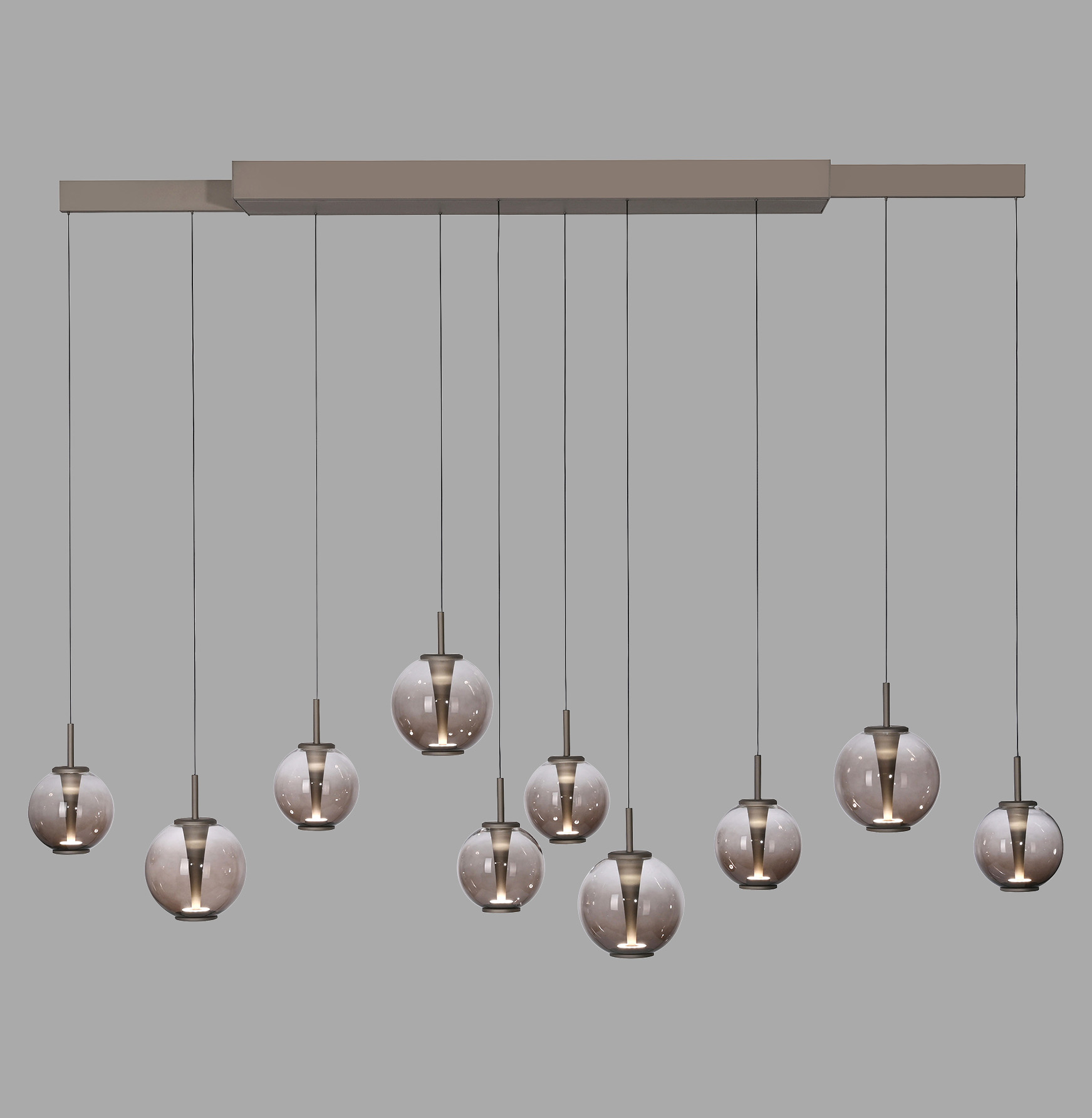 Paul Neuhaus Pure E-Infinity Lampa Wisząca Brązowy 2221-97