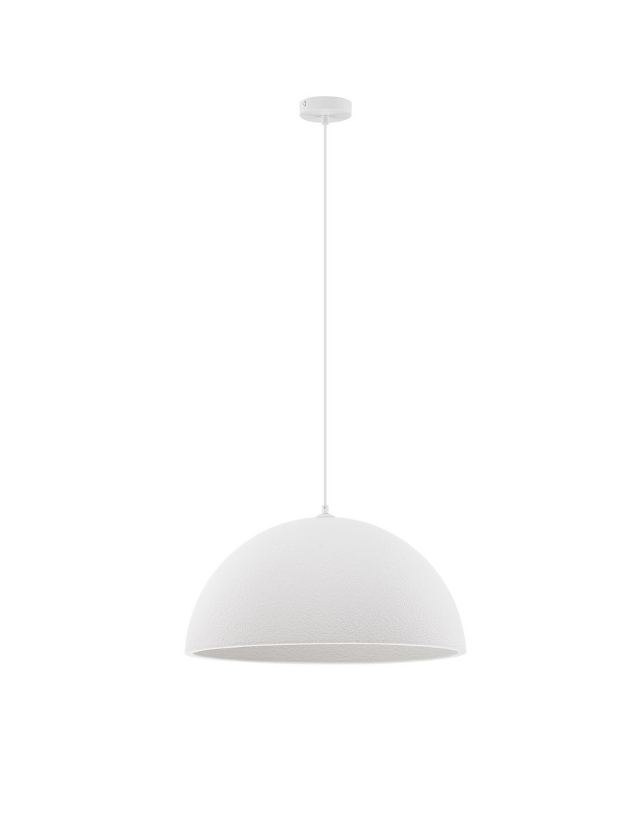 Luces Exclusivas NAVIRTA Lampa Wisząca ø 50cm E27 poliuretan/żywica biały LE45340