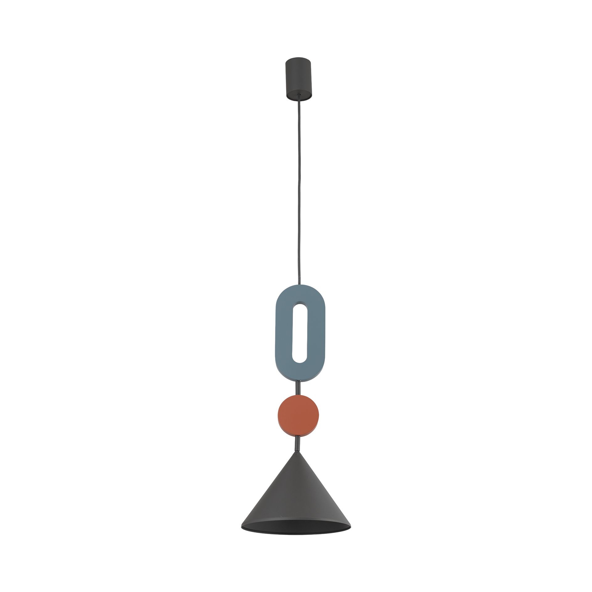 Nowodvorski DROPS COLOR F Lampa Sufitowa Wisząca GU10 R50 lub GU10 ES111 Szary błękit Jedwabisty grafit 12098