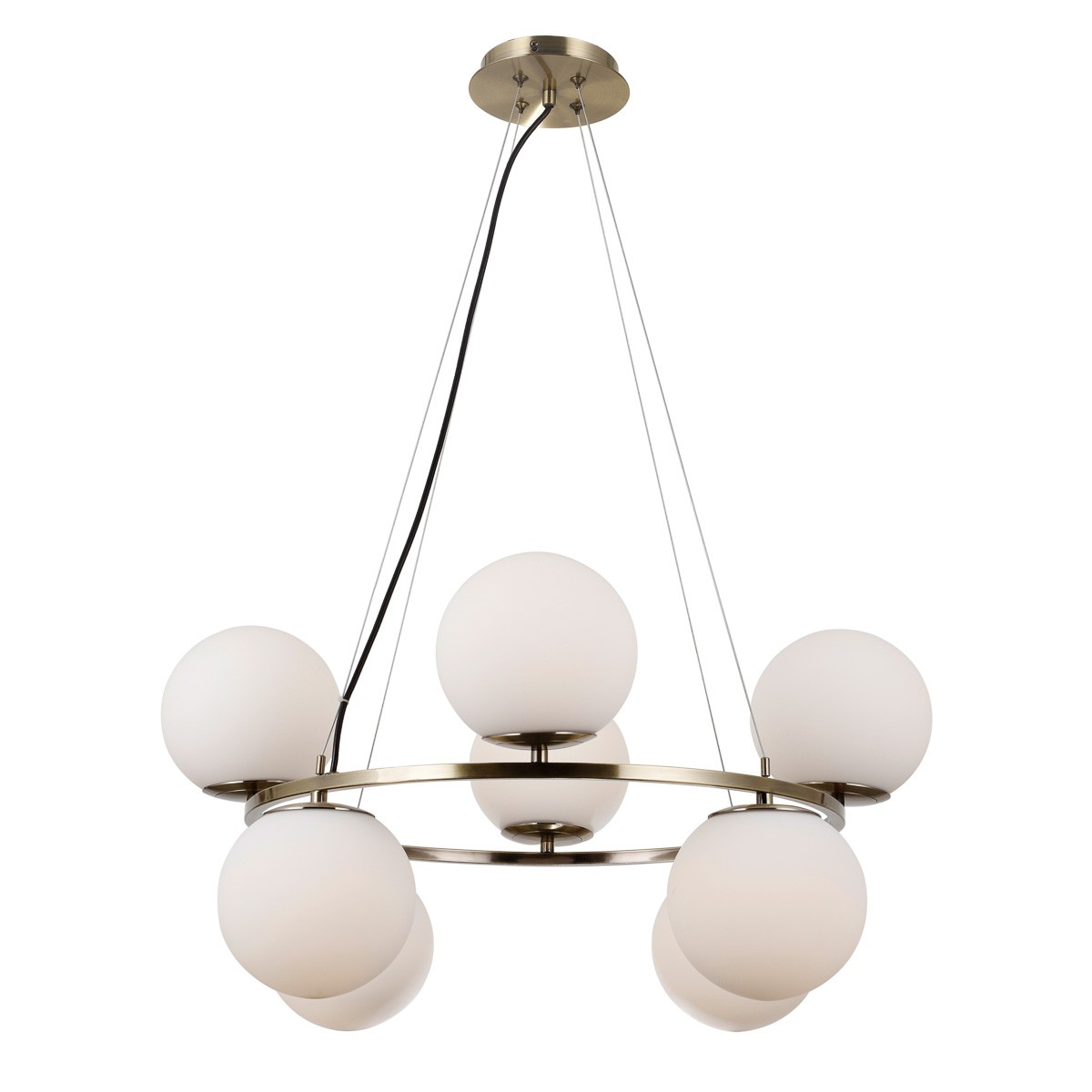 Italux Larosa Wisząca Brąz antyczny 8xE27 5W PND-33453-4-4-ABR