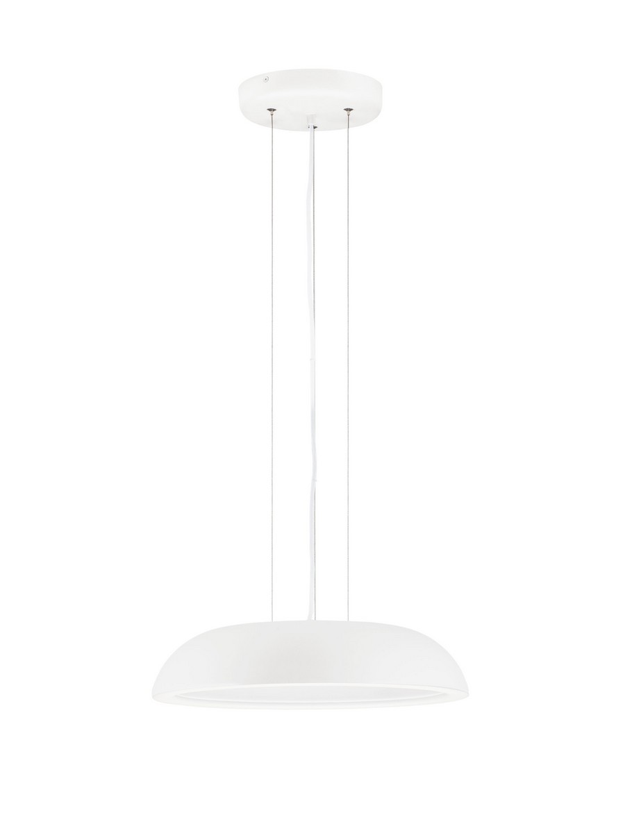 Luces Exclusivas VENCID Lampa Wisząca LED 25W 1765lm 3000K stal/aluminium/akryl biały LE46215