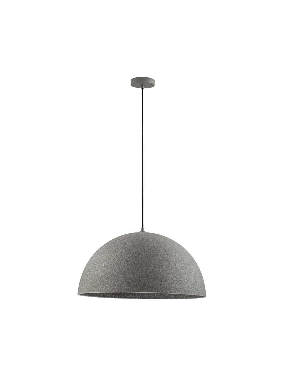 Luces Exclusivas NAVIRTA Lampa Wisząca ø 60cm E27 poliuretan/żywica szary i odcienie szarości LE45343