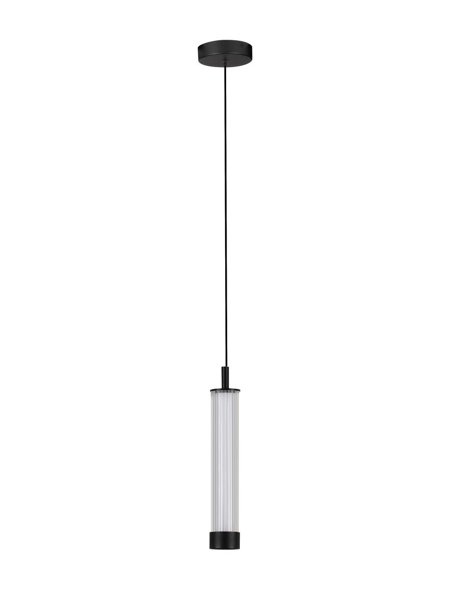 Luces Exclusivas ARUCAS Lampa Wisząca LED 14W 856lm 2700-3000K aluminium/szkło czarny LE45880