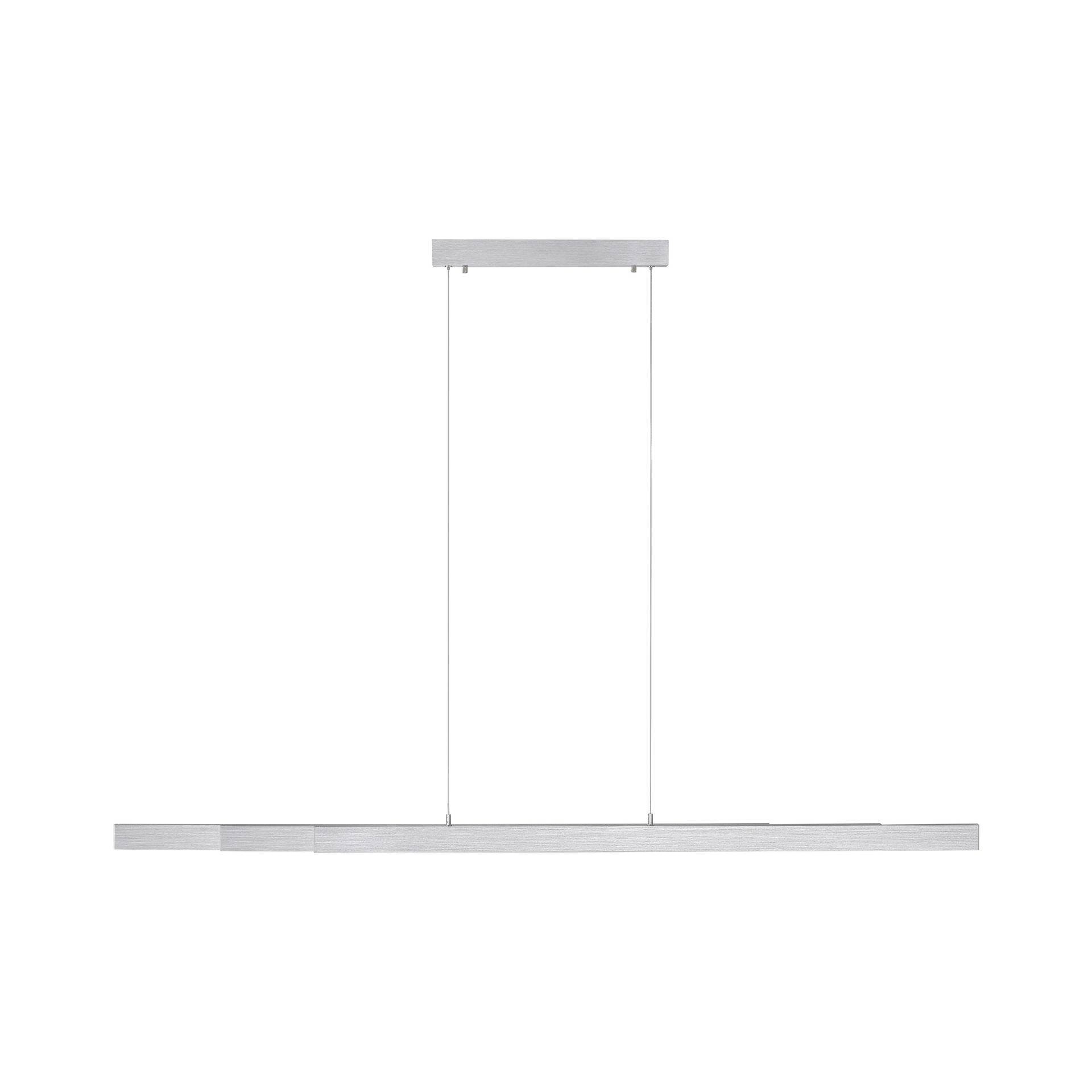 Leuchten Direkt Luzi Lampa Wisząca Rozsuwana 100-180cm Nad Stół Aluminium 11660-95