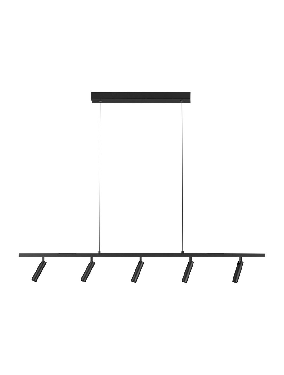 Luces Exclusivas TORSENA Lampa Wisząca LED 13W 391lm 3000K aluminium czarny LE46203