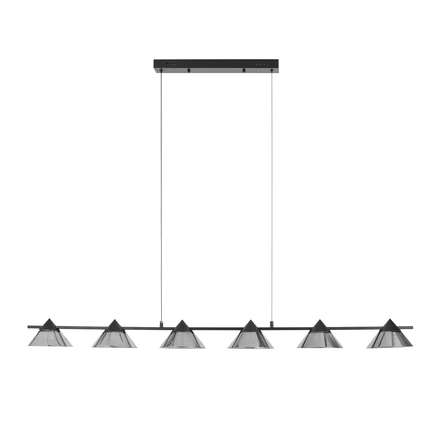 Step Into Design Lampa wisząca BLAKE 140 cm -czarna ST-MD1026
