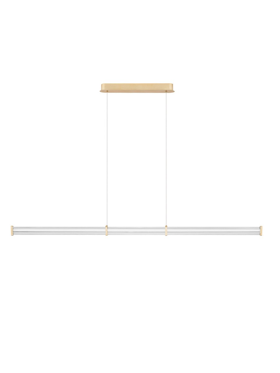 Luces Exclusivas CONIL Lampa Wisząca LED 21W 1470lm 2700K metal/akryl złoty i odcienie złota LE45984