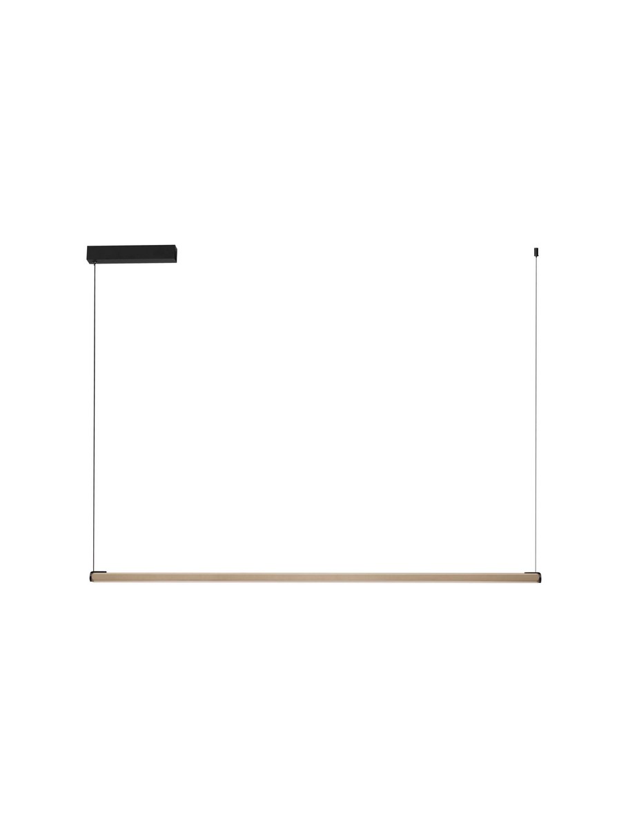 Luces Exclusivas CALACA Lampa Wisząca LED 28W 723lm 3000K aluminium złoty i odcienie złota LE44767