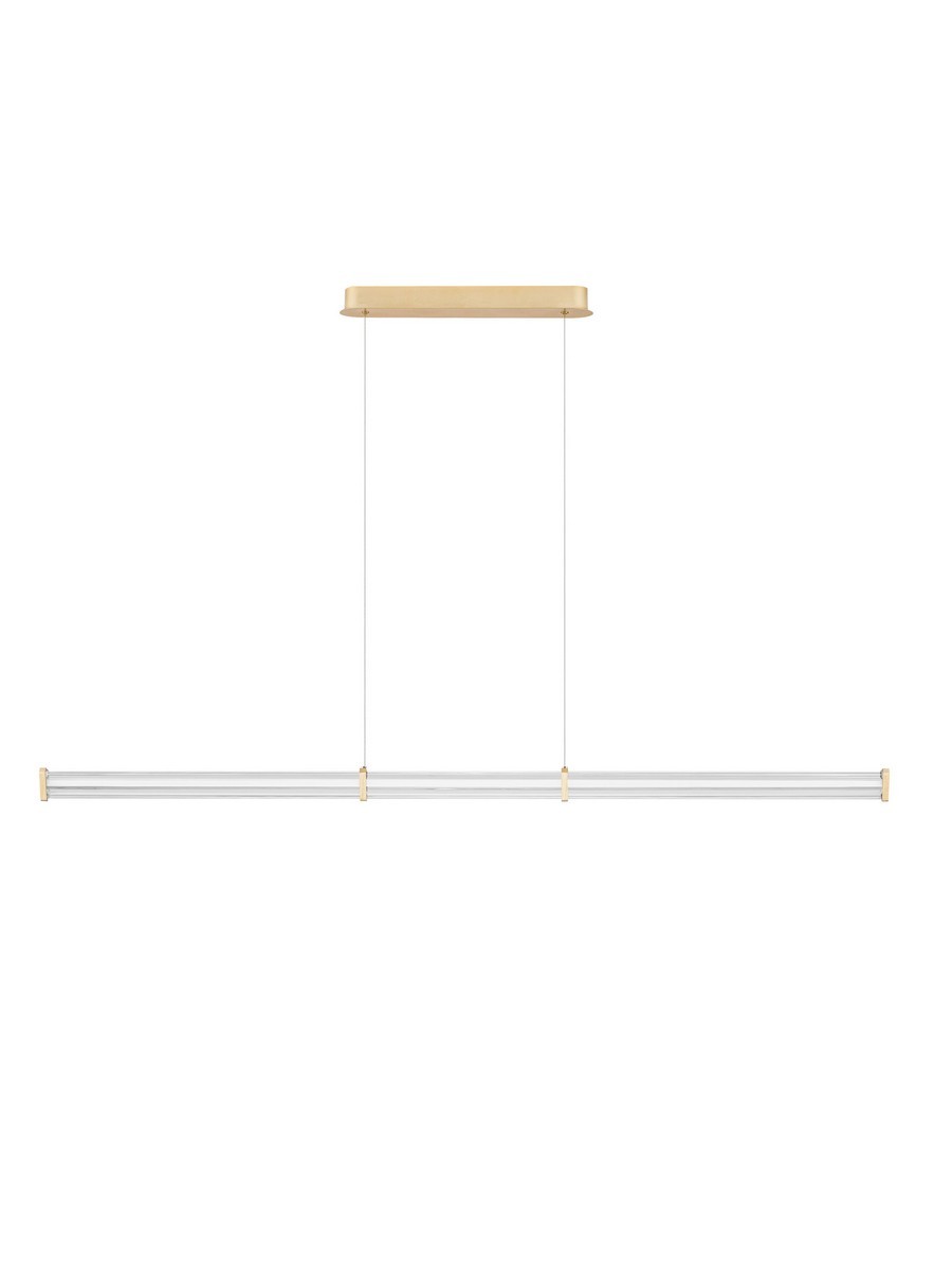 Luces Exclusivas CONIL Lampa Wisząca LED 21W 1470lm 3000K metal/akryl złoty i odcienie złota LE45983