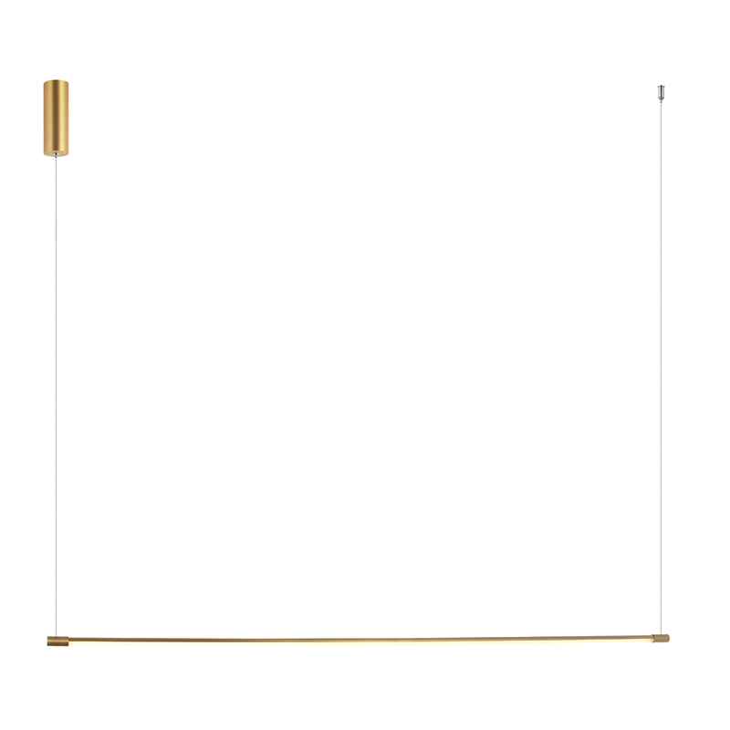 Zambelis Wisząca LED 19W 3000K Aluminium Złoty 20120